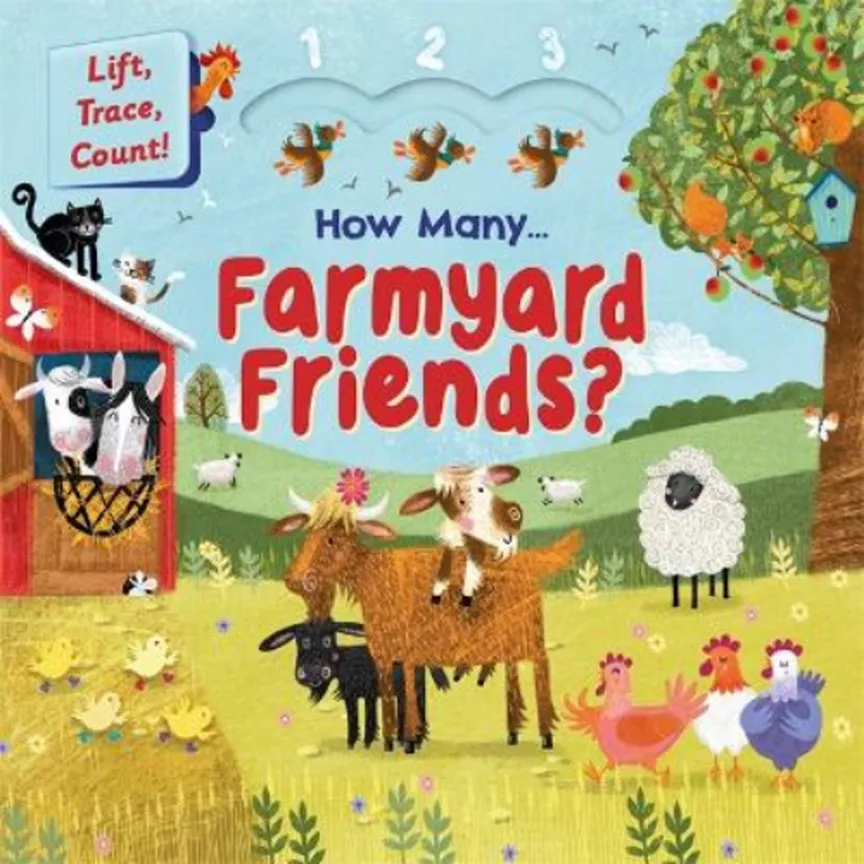 Kids How Many Farmyard Friends? - Igloo Books