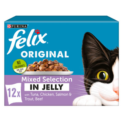 Cat Food Mixed Selection In Jelly