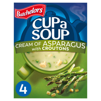 Cup A Soup Cream of Asparagus 4 Instant Soup Sachets 117g thumbnail 4