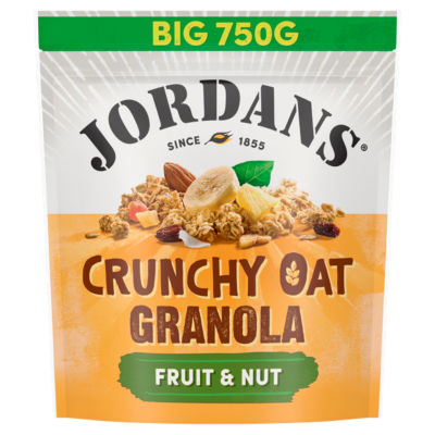 Crunchy Oat Fruit & Nut Granola Breakfast Cereal 750g thumbnail 2