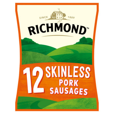 12 Skinless Pork Sausages 319g thumbnail 2