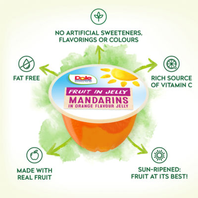 Mandarin in Orange Flavour Jelly 123g thumbnail 3