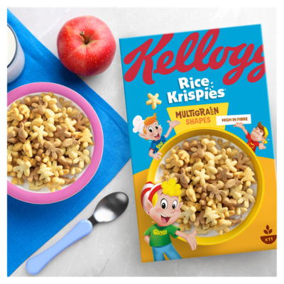 Rice Krispies Multigrain Shapes Breakfast Cereal 350g thumbnail 4