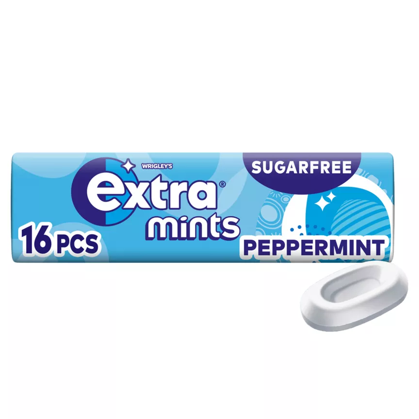 Wrigley's Extra Sugarfree Mints Peppermint