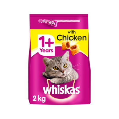 Adult Complete Dry Cat Food Biscuits Chicken thumbnail 2