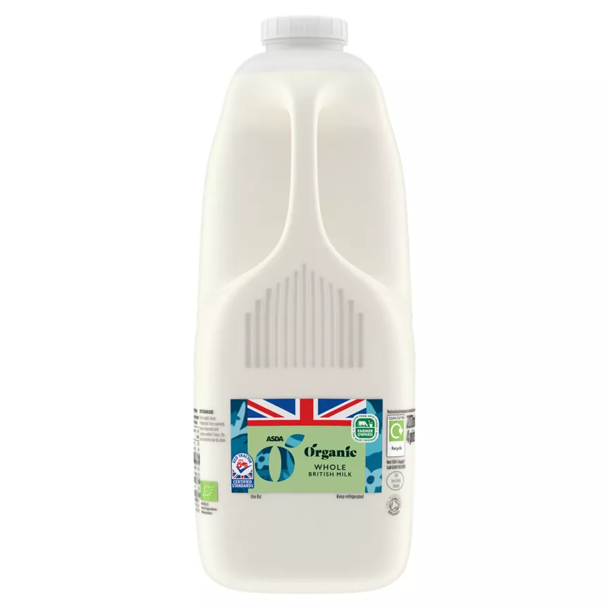 ASDA Organic Whole Milk