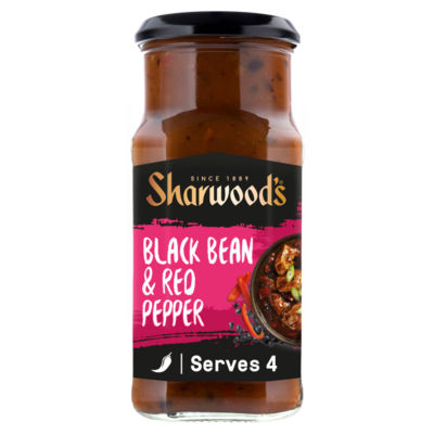 Black Bean & Red Pepper Chinese Cooking Sauce 425g