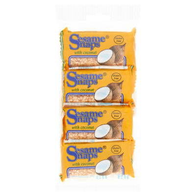 Sesame Snaps with Coconut