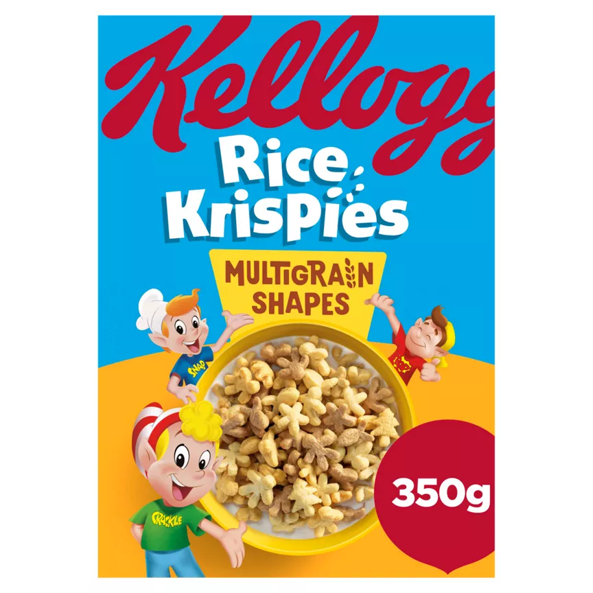 Kellogg's Rice Krispies Multigrain Shapes 350g