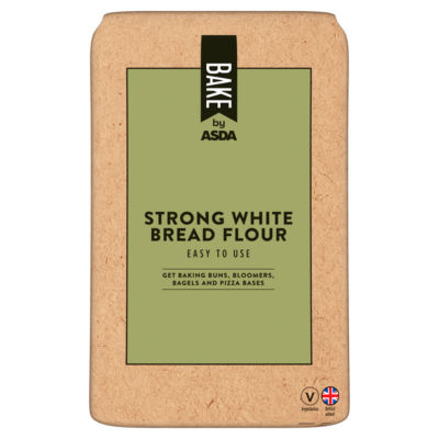 BAKE by ASDA Strong White Bread Flour 1.5kg thumbnail 2