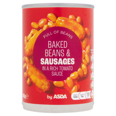 Baked Beans & Sausages in a Rich Tomato Sauce 405g thumbnail 2