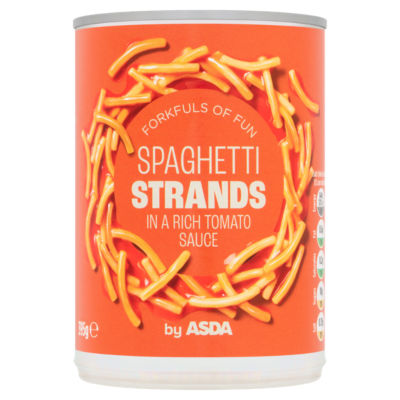 Spaghetti Strands in Tomato Sauce 395g