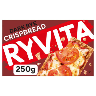 Ryvita Crispbread Dark Rye Crackers 250g thumbnail 2