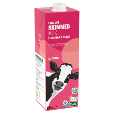 Long Life Skimmed Milk 1 Litre