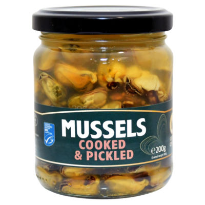 Ocean Crown Cooked and Pickled Mussels