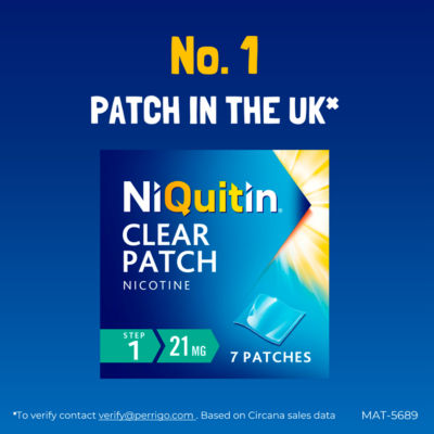 21mg Nicotine 7 Patches (Step 1) - 24 Hour Craving Control - 1 Week Treatment Patches To Quit Or Reduce - Discreet Transparent Stop Smoking & Vaping Aids thumbnail 4