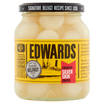 Crunchy Silver Skin Onions 350g