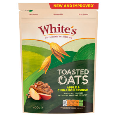 Toasted Oats Apple & Cinnamon Crunch 450g thumbnail 2