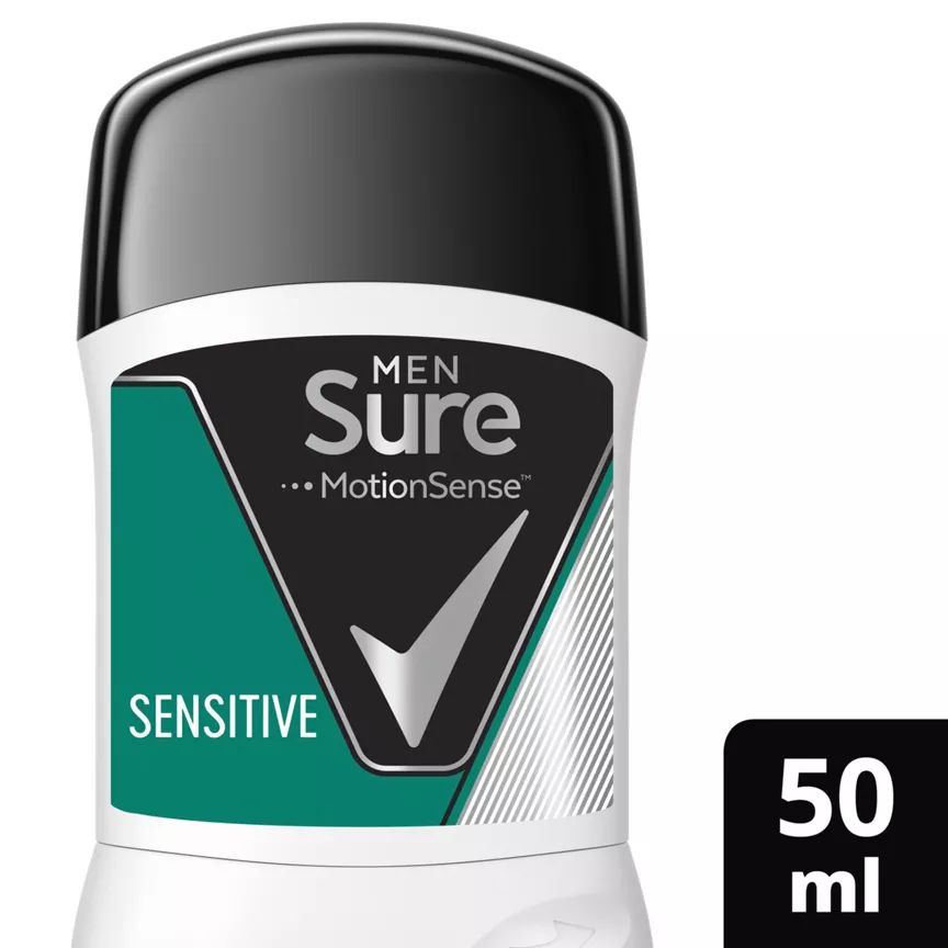 Sure Men Anti-perspirant Stick Sensitive 50 ml