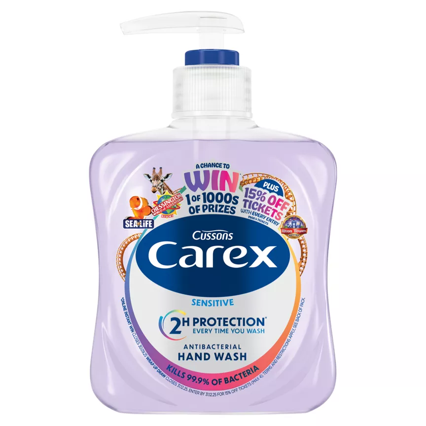 Carex Antibacterial Sensitive Hand Wash