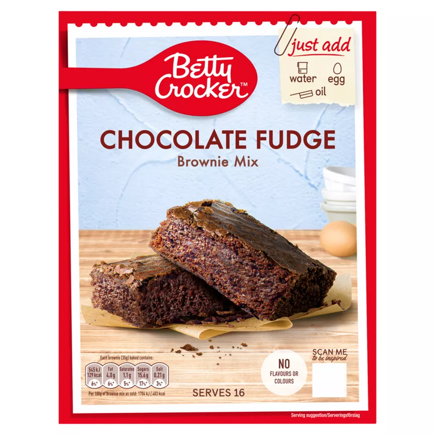 Betty Crocker Chocolate Fudge Brownie Mix - Image 1