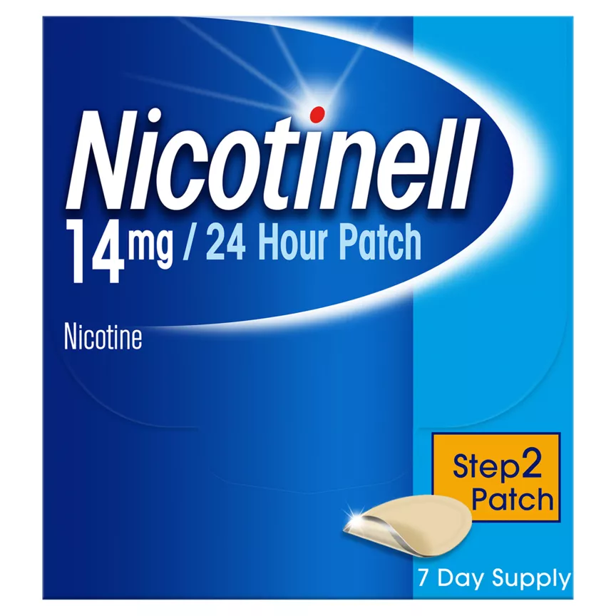 Nicotinell 14mg Nicotine 24 Hour Patch Step 2