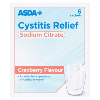 Cystitis Relief Cranberry Flavour 6 Sachets