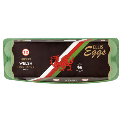12 Medium Welsh Free Range Eggs thumbnail 2