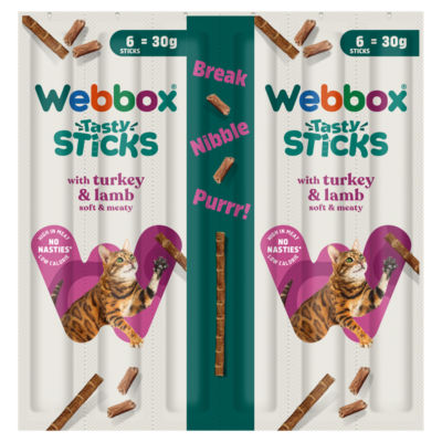 Tasty Sticks with Turkey & Lamb 30g (6 x 5g)