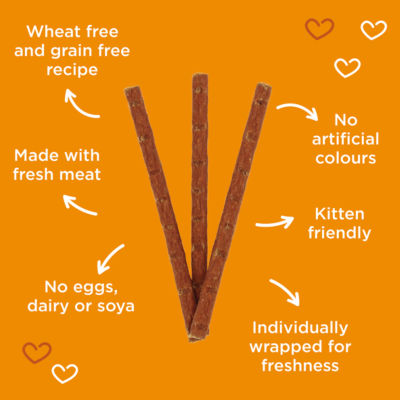Tasty Sticks with Turkey & Lamb 30g (6 x 5g) thumbnail 3