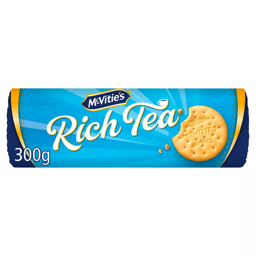 McVitie's Rich Tea Classic Biscuits 300g - Image 1
