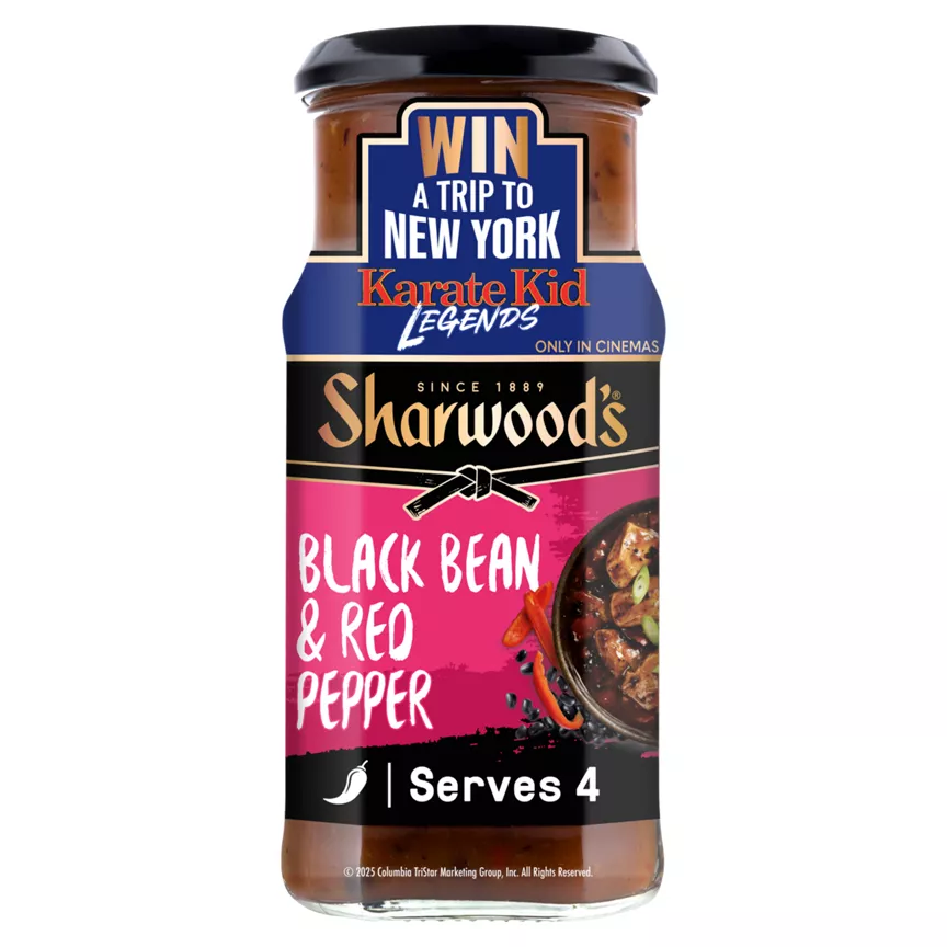 Sharwood's Black Bean Red Pepper Mild Cooking Sauce