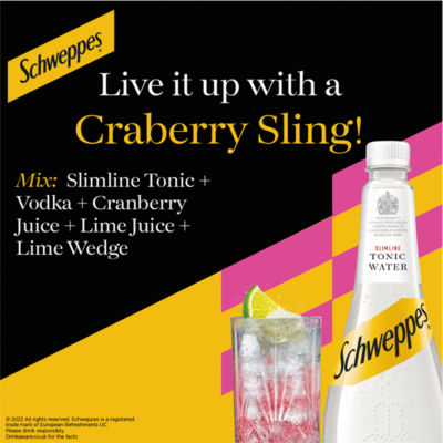 Slimline Tonic Water 1L Bottle thumbnail 3