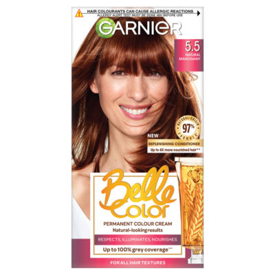 Belle Color 5.5 Natural Light Auburn Permanent Hair Dye thumbnail 2