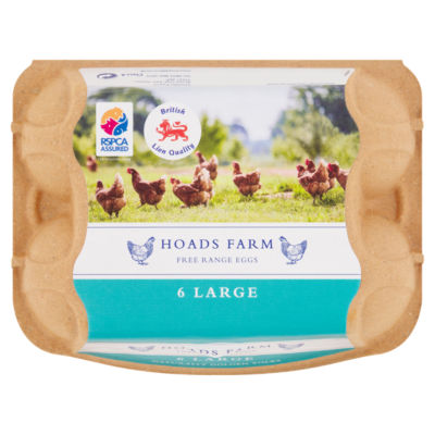 6 Large Free Range Eggs