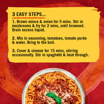 Spaghetti Bolognese Recipe Mix 40g thumbnail 3