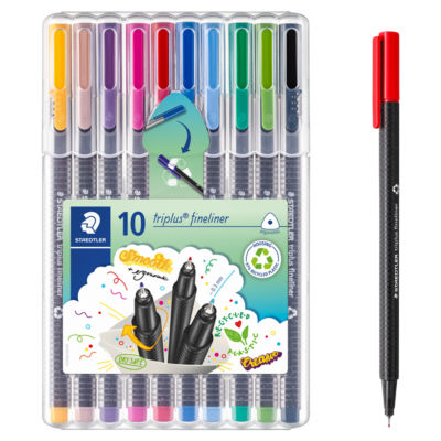 triplus Fineliner pens (Pack of 10) thumbnail 3