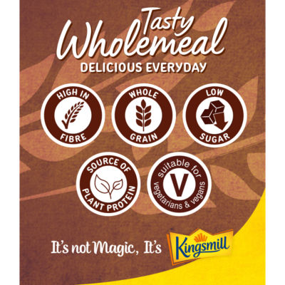 Tasty Wholemeal Bread Medium Sliced Loaf 800g thumbnail 3