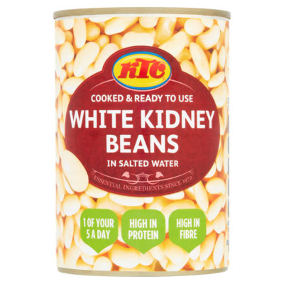 White Kidney Beans in Salted Water 400g thumbnail 2