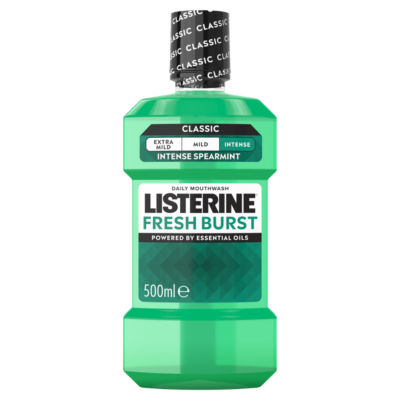 Fresh Burst Intense Taste Classic Mouthwash 500ml