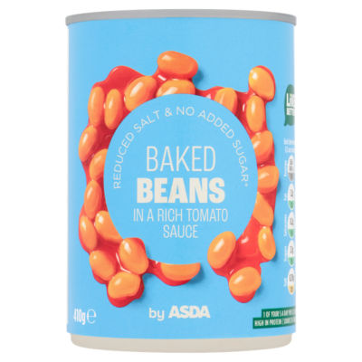 Baked Beans in a Rich Tomato Sauce 410g