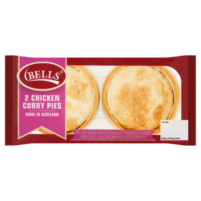 2 Chicken Curry Pies