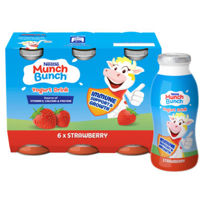 Strawberry Yogurt Drink 6 x 90g (540g) thumbnail 3