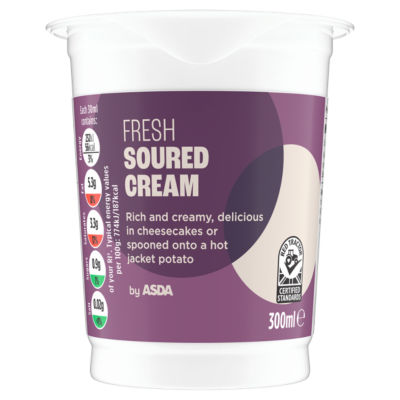 Fresh Soured Cream 300ml thumbnail 2