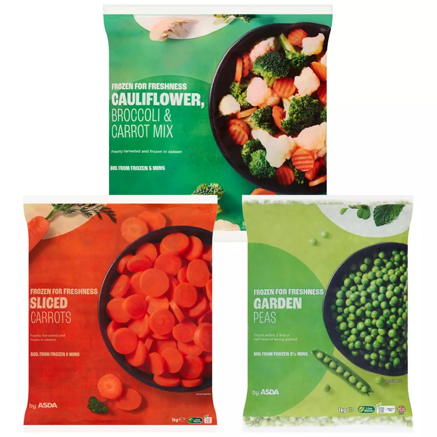 ASDA Frozen Vegetables Bundle