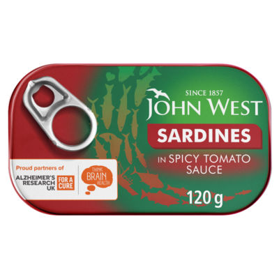 John West Sardines In Spicy Tomato Sauce