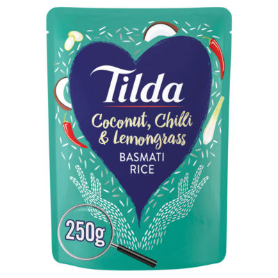 Coconut, Chilli & Lemongrass Basmati Rice 250g thumbnail 2