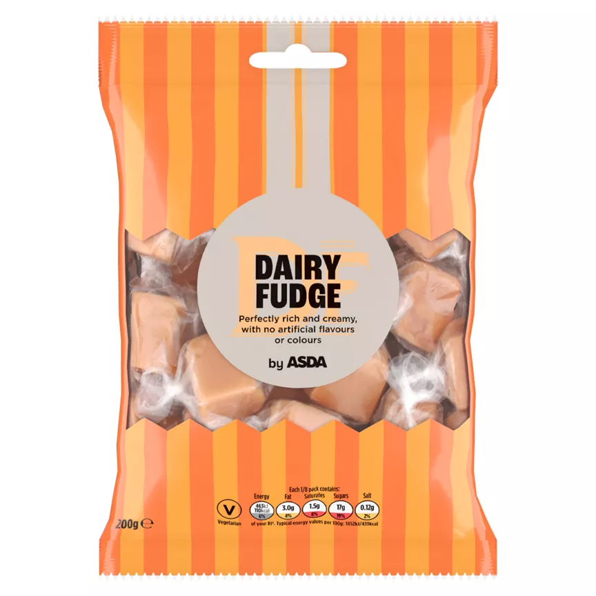ASDA Dairy Fudge 200g
