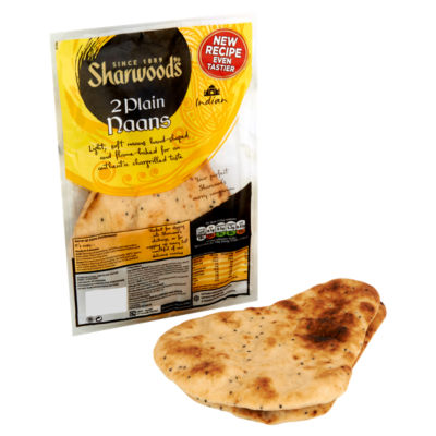 2 Plain Flame-Baked Naan Breads thumbnail 3
