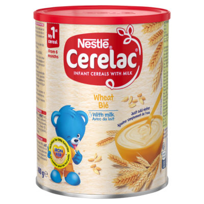 Infant Cereals with Milk Wheat 6+ Months 400g